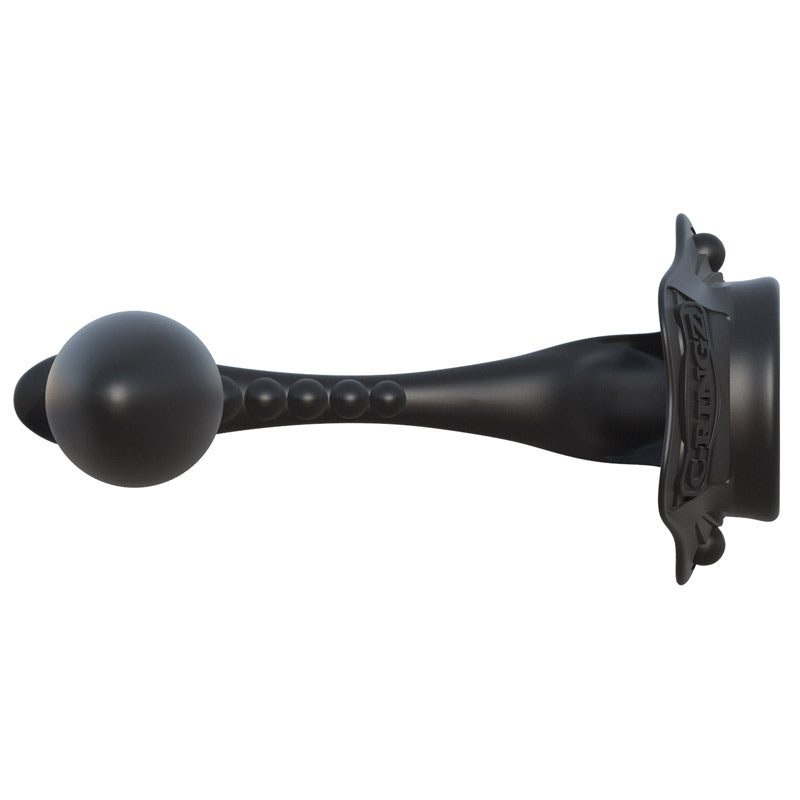 Fantasy CRingz Black Dual Action Prostate Massager and Cock Ring