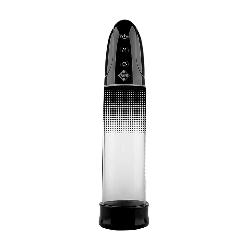 Shots Toys Automatic Rechargeable Luv Pump Black