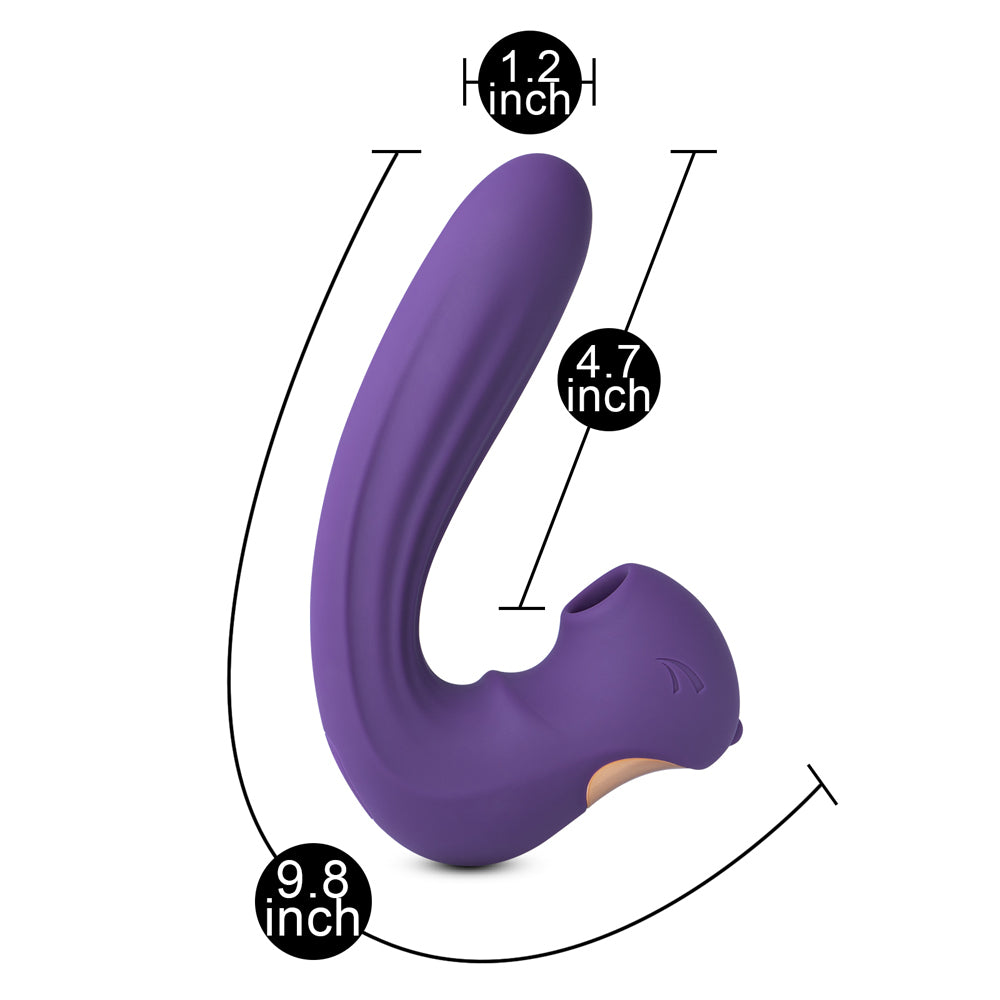 GVibe Purple Clitoral Sucking Vibrator 10-Speed Functions