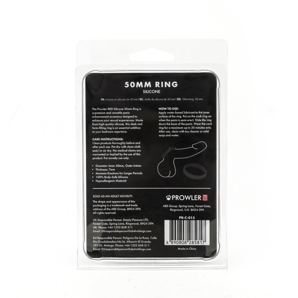 Prowler RED 50mm Silicone Performance Ring