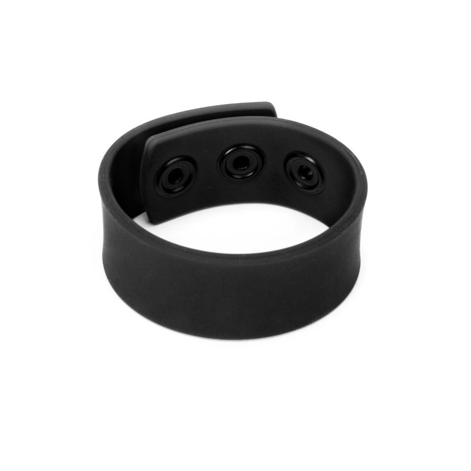 Prowler RED Black Silicone Cock Strap for Comfort and Performance