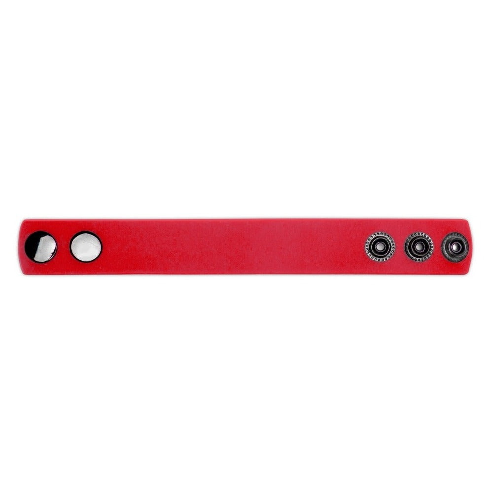 Prowler RED Red Silicone Cock Strap Adjustable 25mm Width