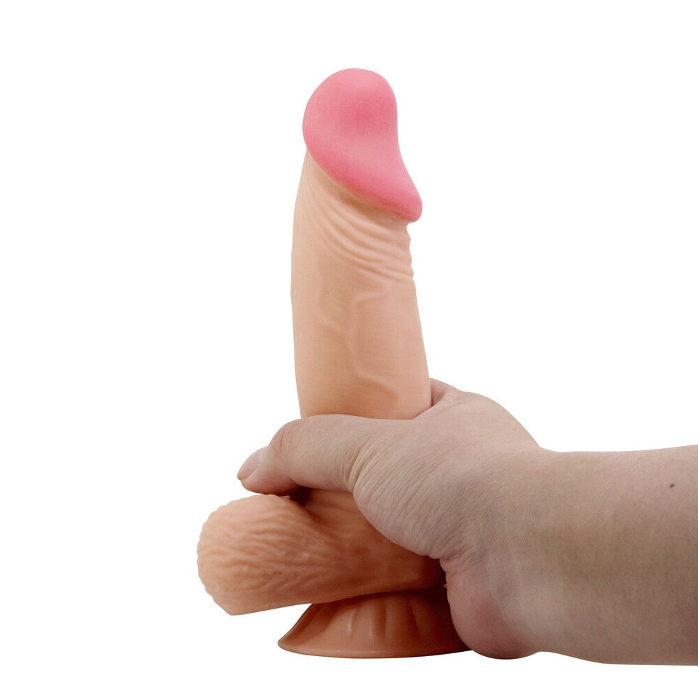 Pretty Love Flesh Pink Duvall Realistic Dildo 7.6 Inches