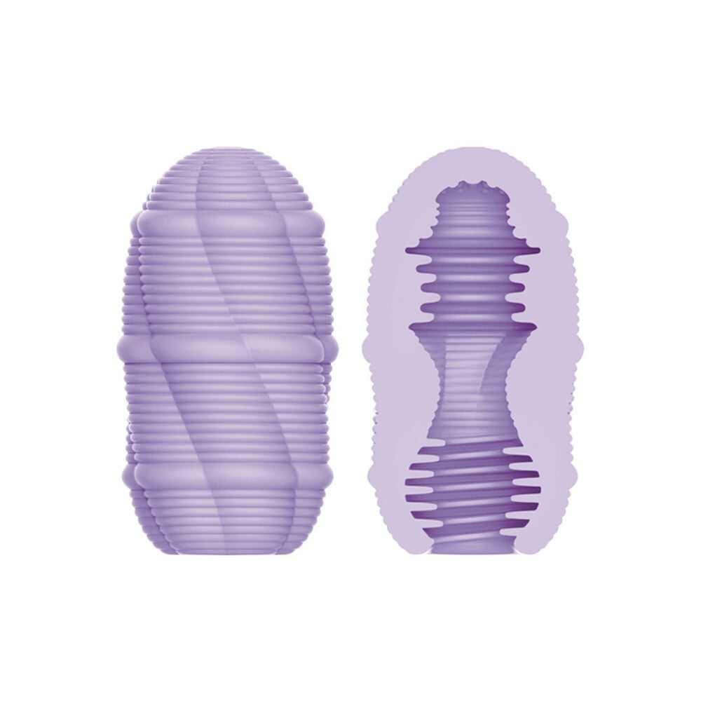 Pretty Love Smooth Stripes Velvet Touch Masturbator