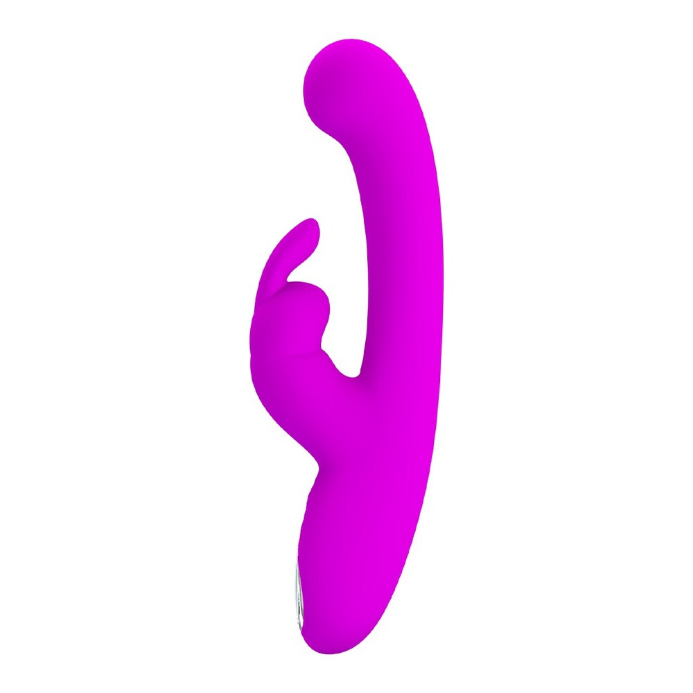 Pretty Love Purple LED G-Spot Rabbit Vibrator with LCD Display