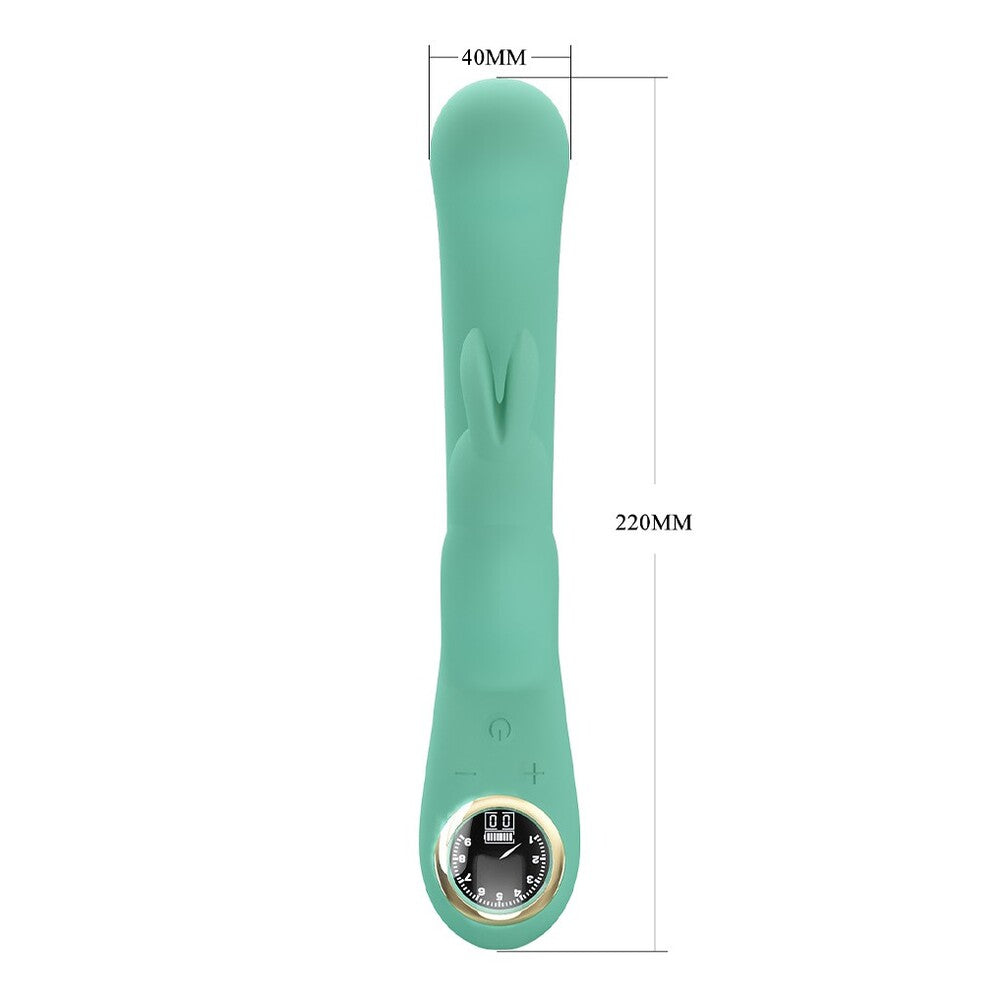 Pretty Love Pink Lamar Rabbit Vibrator with 10 Vibration Modes