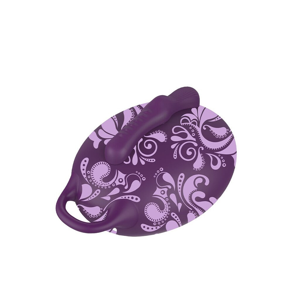 Bouncy Bliss Purple Hands-Free U-Shape Vibrator