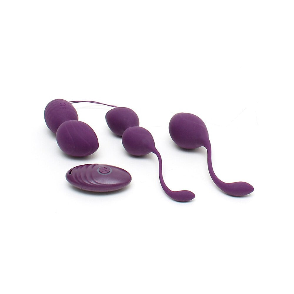 Rimini Purple Rechargeable Vibrating Kegel Ball Set