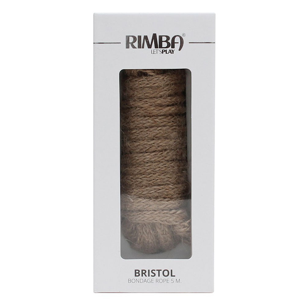 Rimba Flesh Brown Natural Hemp Bondage Rope 5 Meters