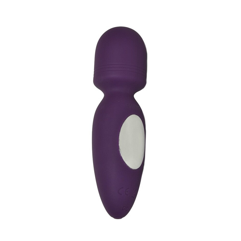 Rimba Purple Mini Wand Vibrator with 10 Vibration Modes