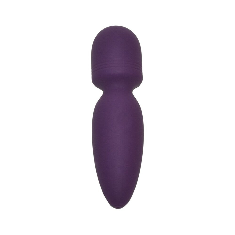 Rimba Purple Mini Wand Vibrator with 10 Vibration Modes