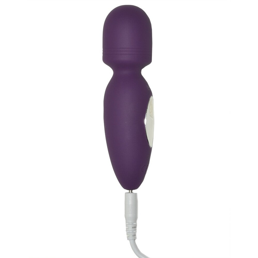 Rimba Purple Mini Wand Vibrator with 10 Vibration Modes