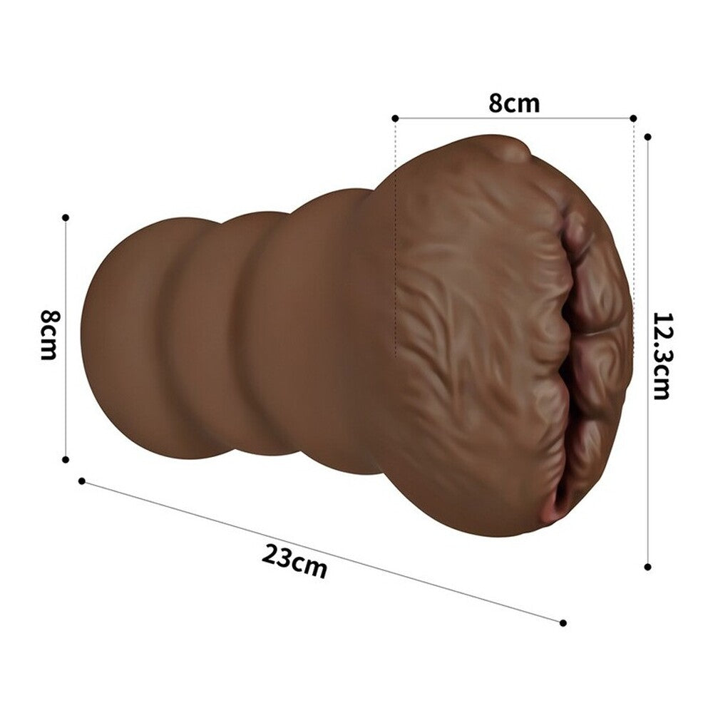 Lovetoy Aliens Pie Number 3 Masturbator Flesh Brown Sizes