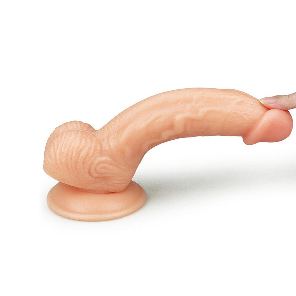 Lovetoy 8 Inch Realistic Dude Dildo with Suction Cup
