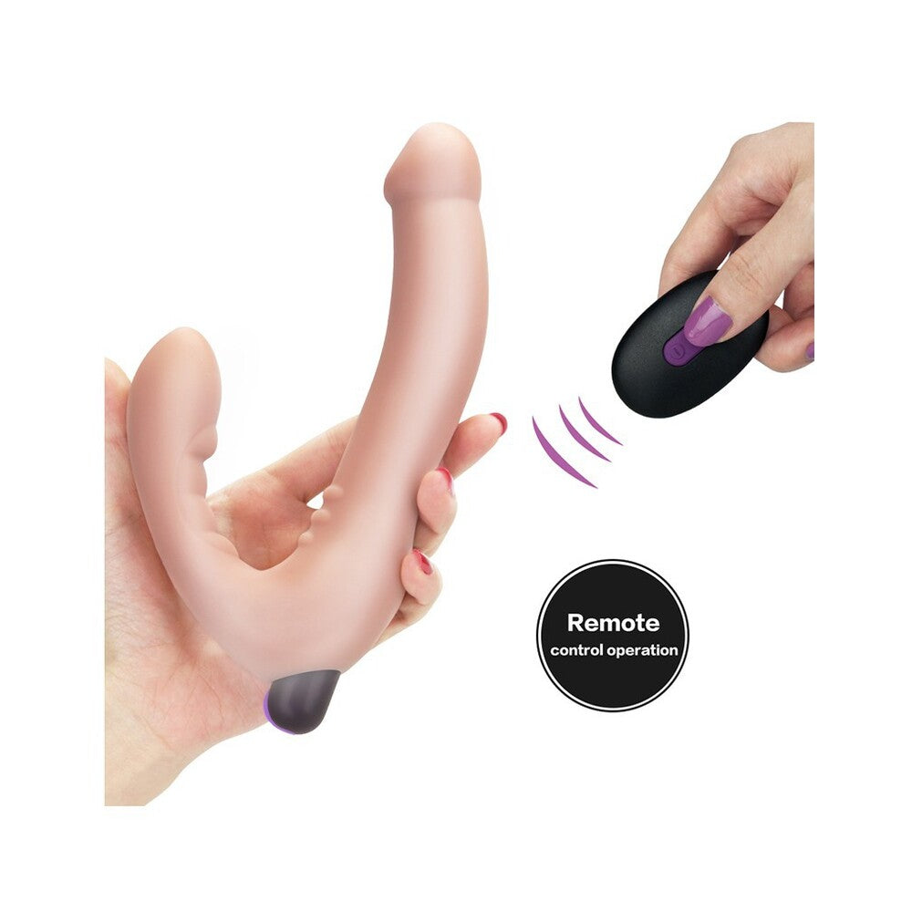 Lovetoy Pink Remote Control Strapless Strap On