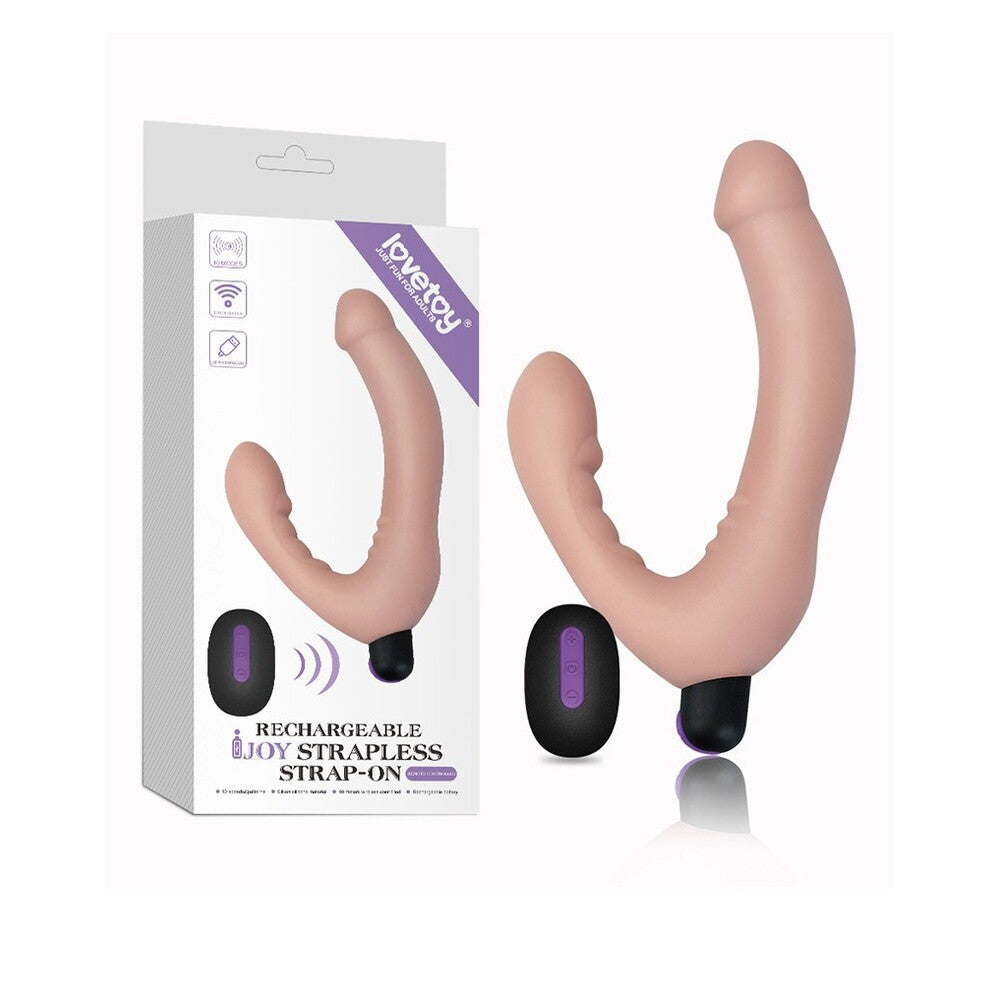 Lovetoy Pink Remote Control Strapless Strap On