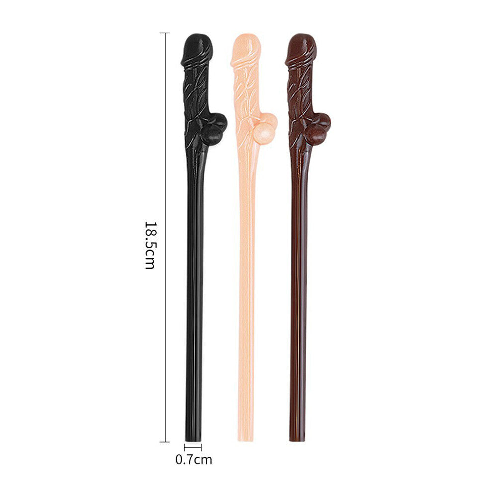 Lovetoy Pecker Straws Pack of 9 for Hens Night Fun