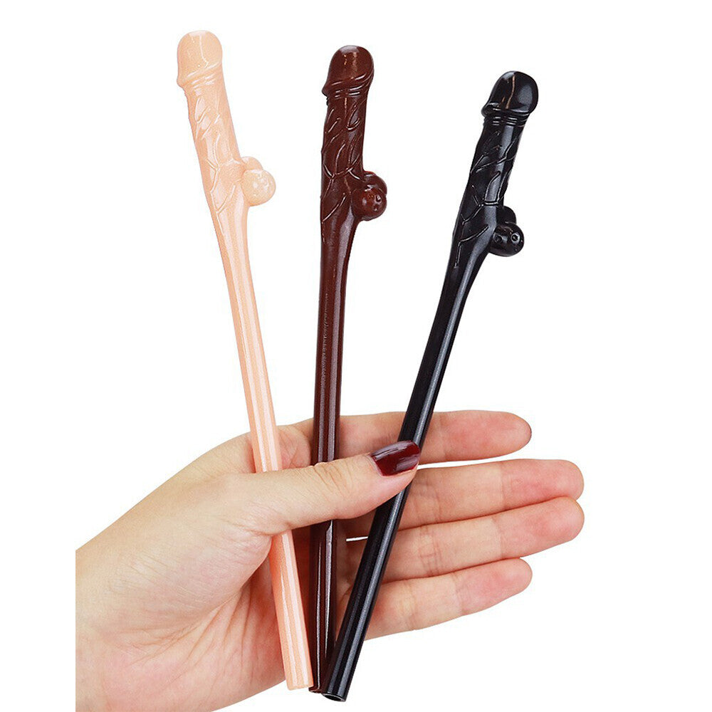 Lovetoy Pecker Straws Pack of 9 for Hens Night Fun