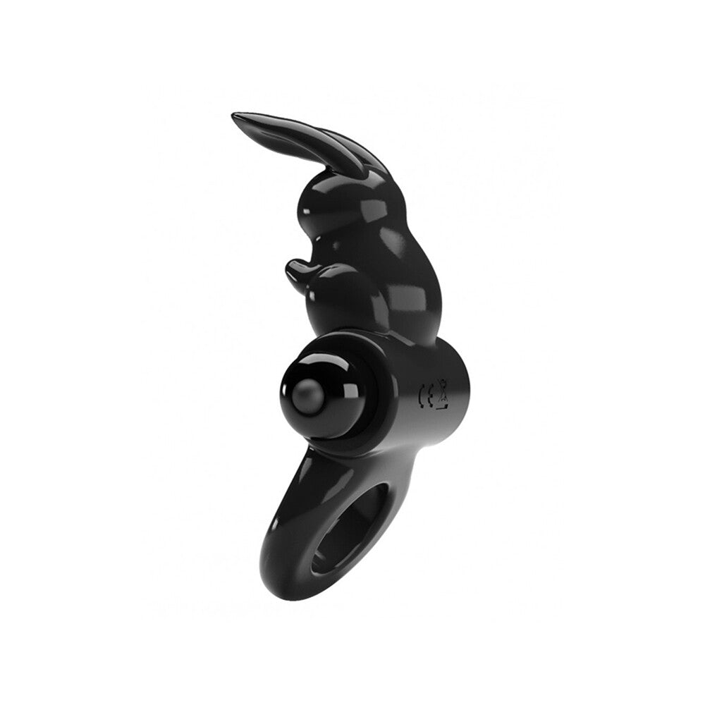 Pretty Love Black Exciting Ring Vibrating Cockring