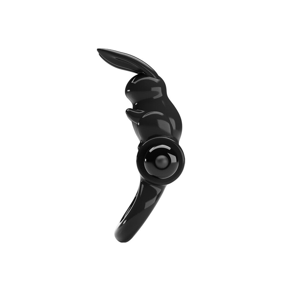 Pretty Love Black Exciting Ring Vibrating Cockring