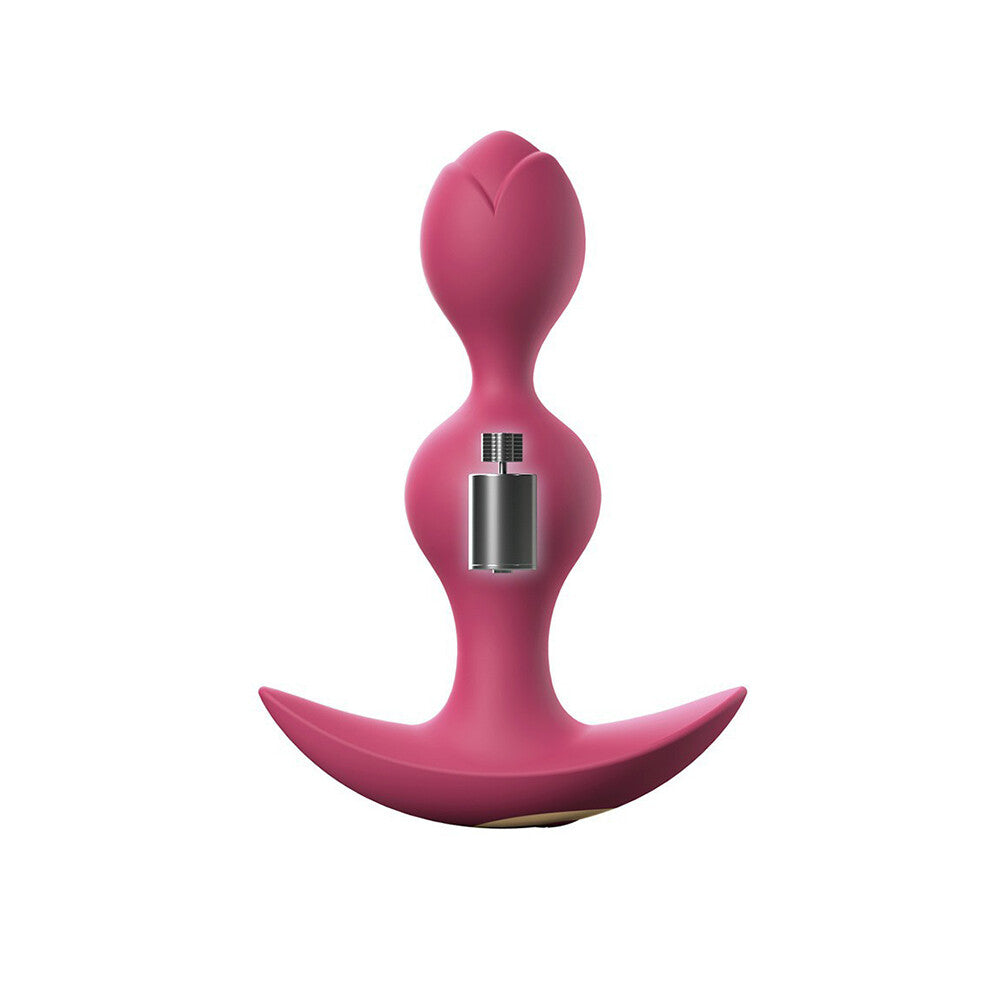 Love to Love Pink Twinny Bud Vibrating Butt Plug