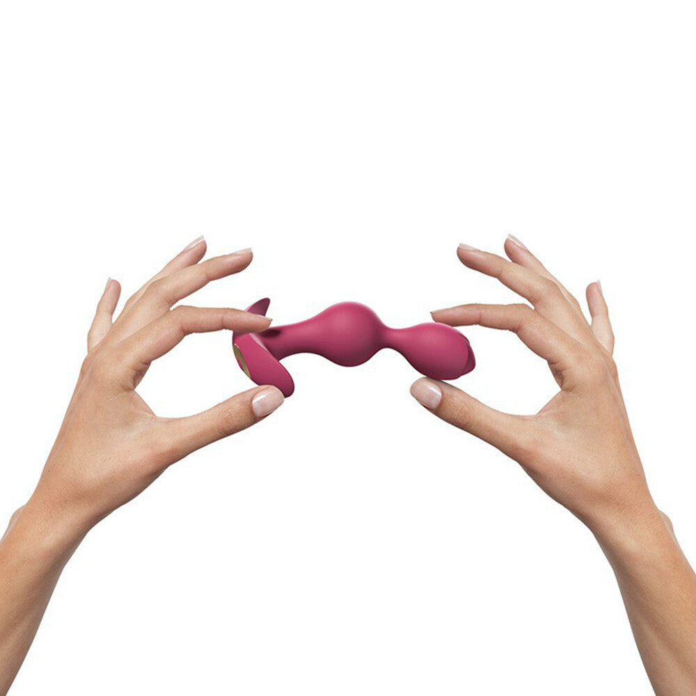 Love to Love Pink Twinny Bud Vibrating Butt Plug