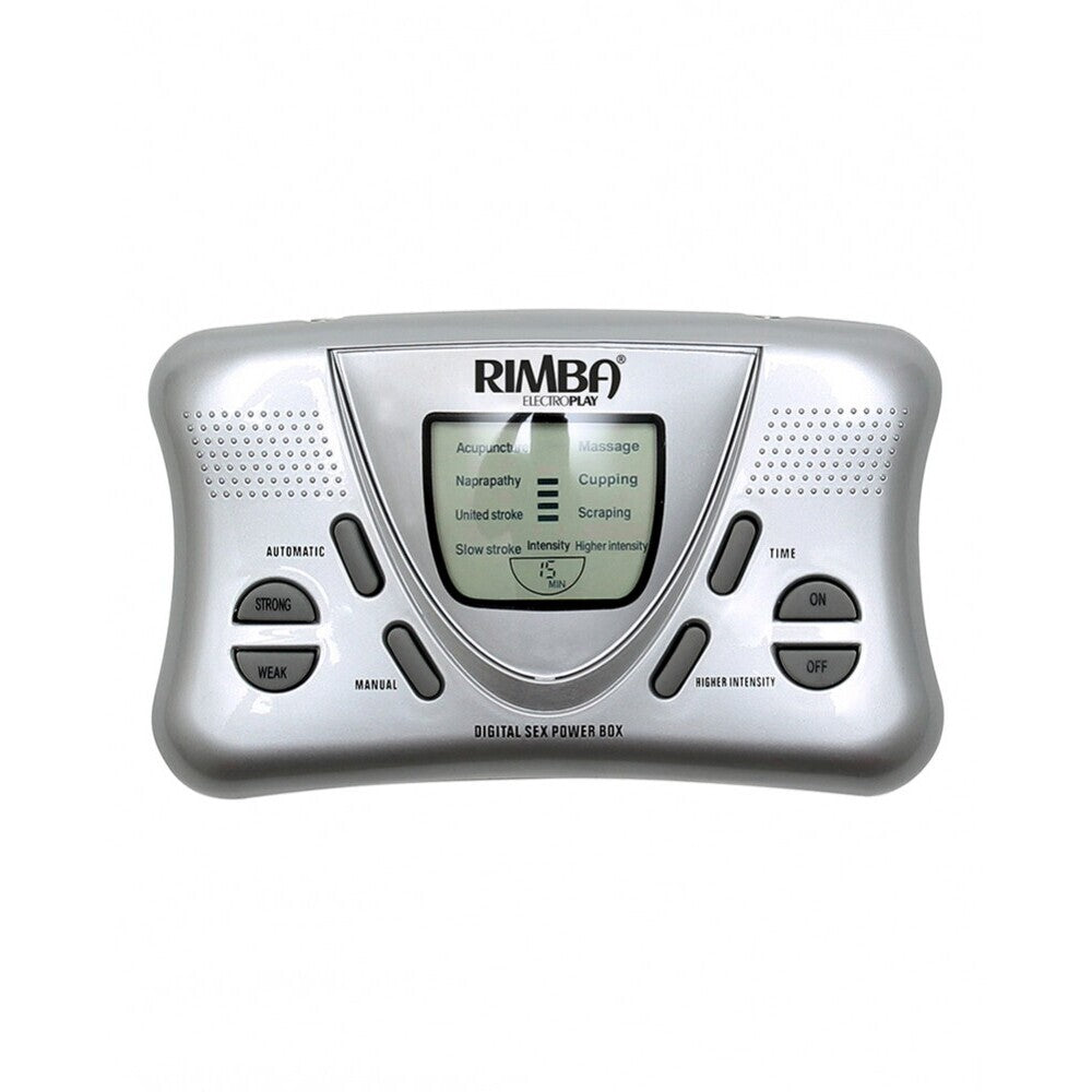 Rimba Black Electro Powerbox Stimulator with Dual-Channel Control