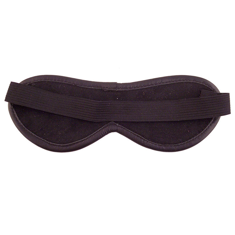 Rouge Garments Red Leather Blindfold for Sensory Play