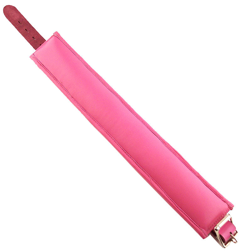 Rouge Garments Pink Premium Leather Padded Collar
