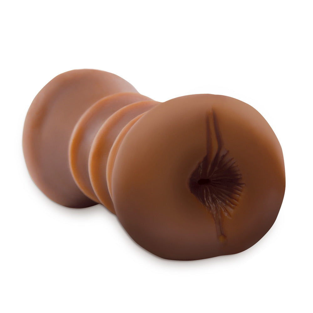Pipedream Extreme Mocha Dual Ended Flip A Sista Over Masturbator