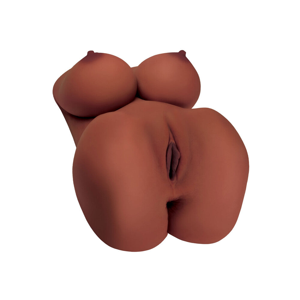 PDX Plus Flesh Tone EZ Bang Torso with Squeezable Breasts