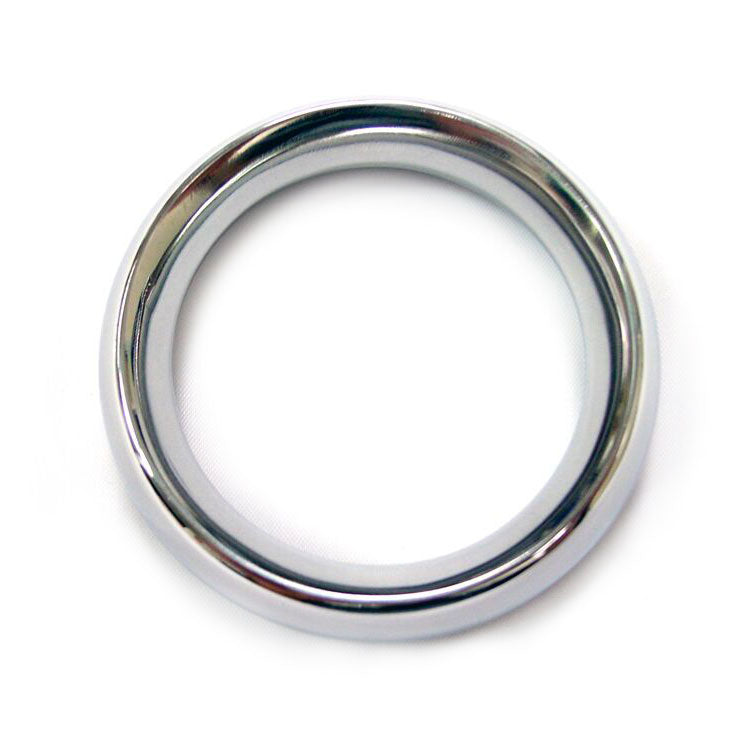 Rouge Silver Doughnut Cock Ring 45mm for Enhanced Performance