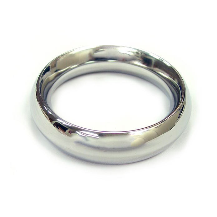 Rouge Silver Doughnut Cock Ring 45mm for Enhanced Performance