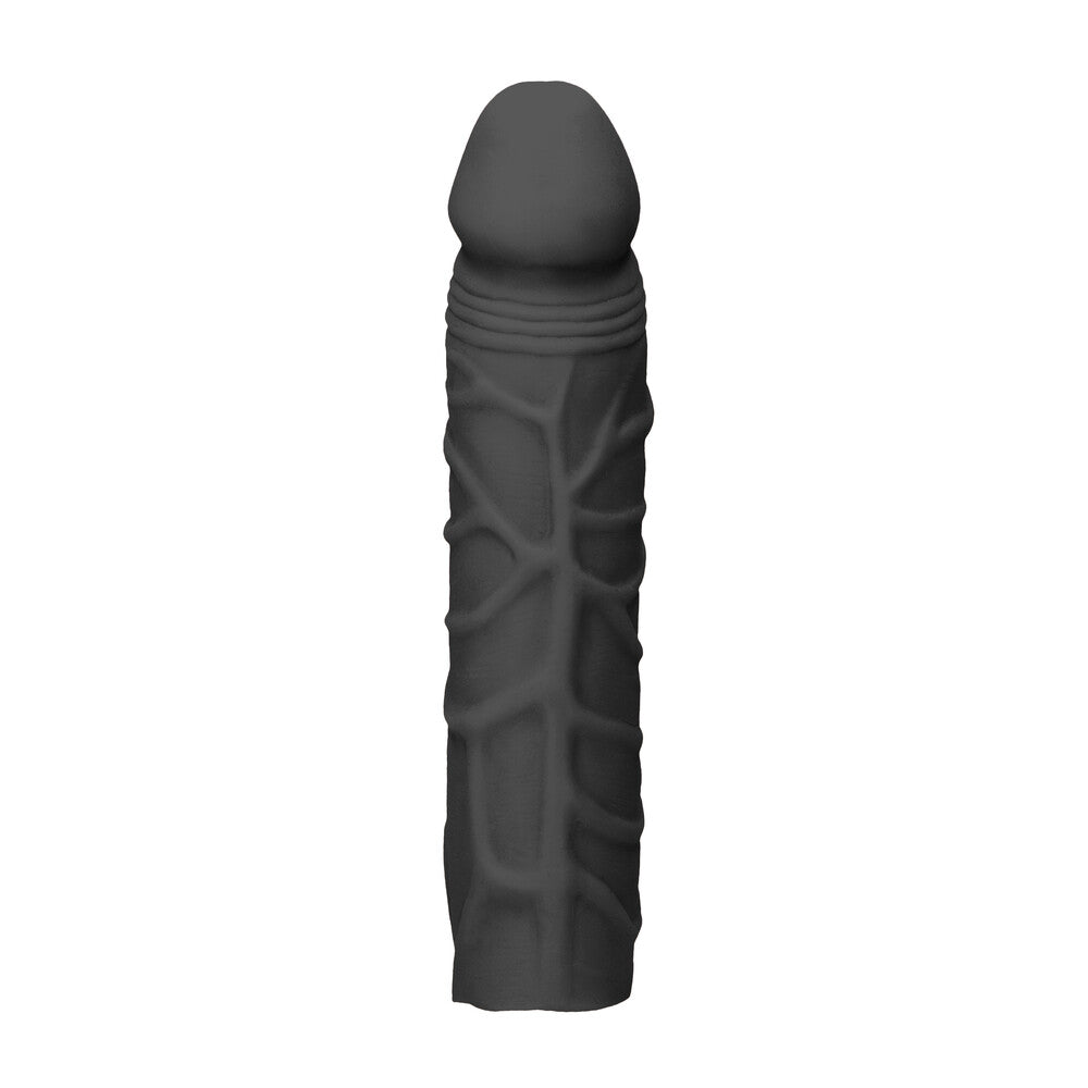 RealRock Black 7 Inch Realistic Penis Sleeve