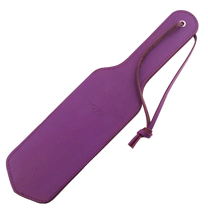 Rouge Garments Vibrant Purple Leather Paddle