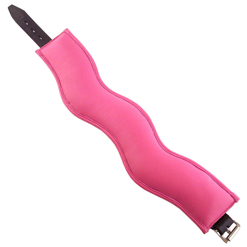 Rouge Garments Black and Pink Padded Posture Collar