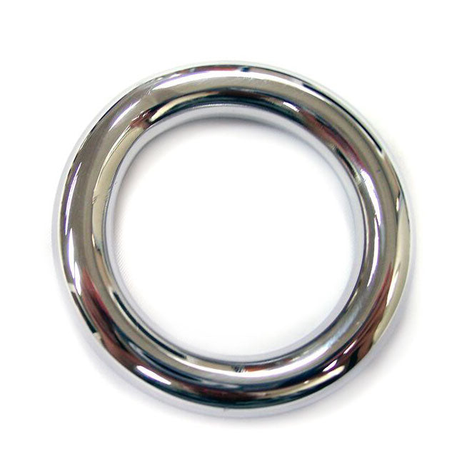 Rouge Silver Stainless Steel 40mm Round Cock Ring