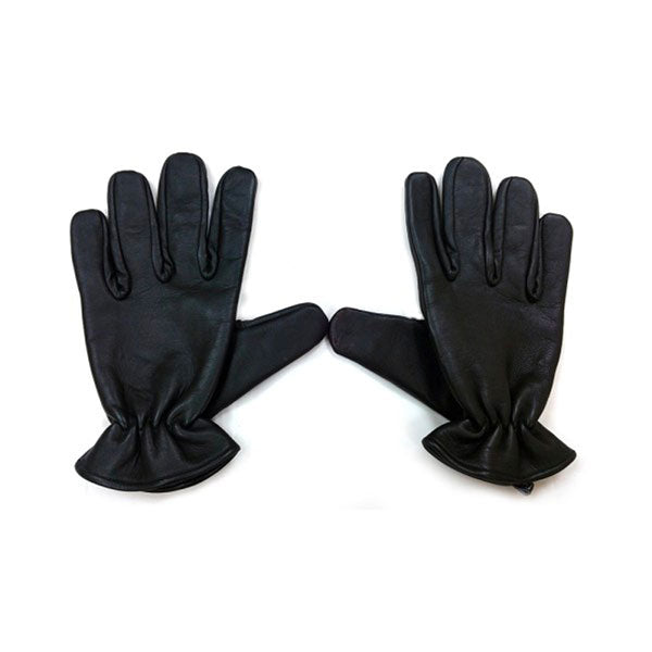 Rouge Garments Black Leather Vampire Gloves with Spikes