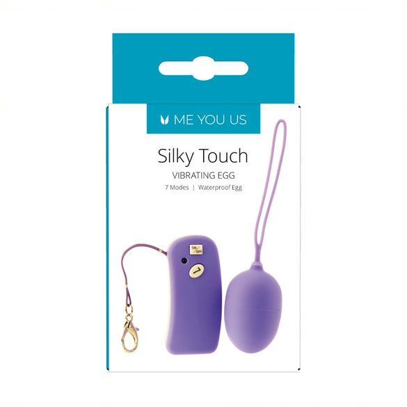 Me You Us Pink Silky Touch Remote Controlled Vibrating Egg