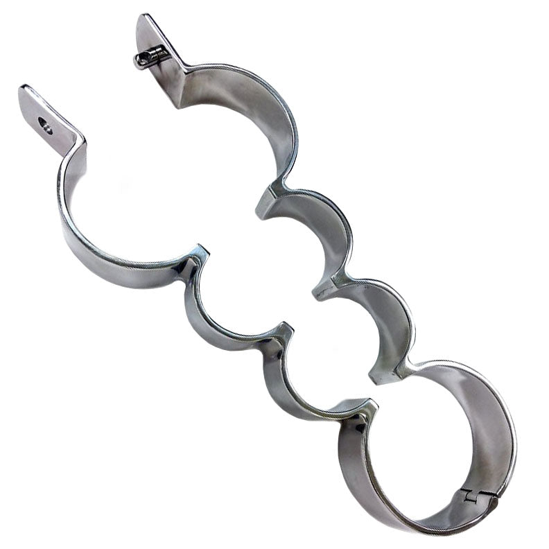 Rouge Silver Heavy Duty Stainless Steel Restraint Binder