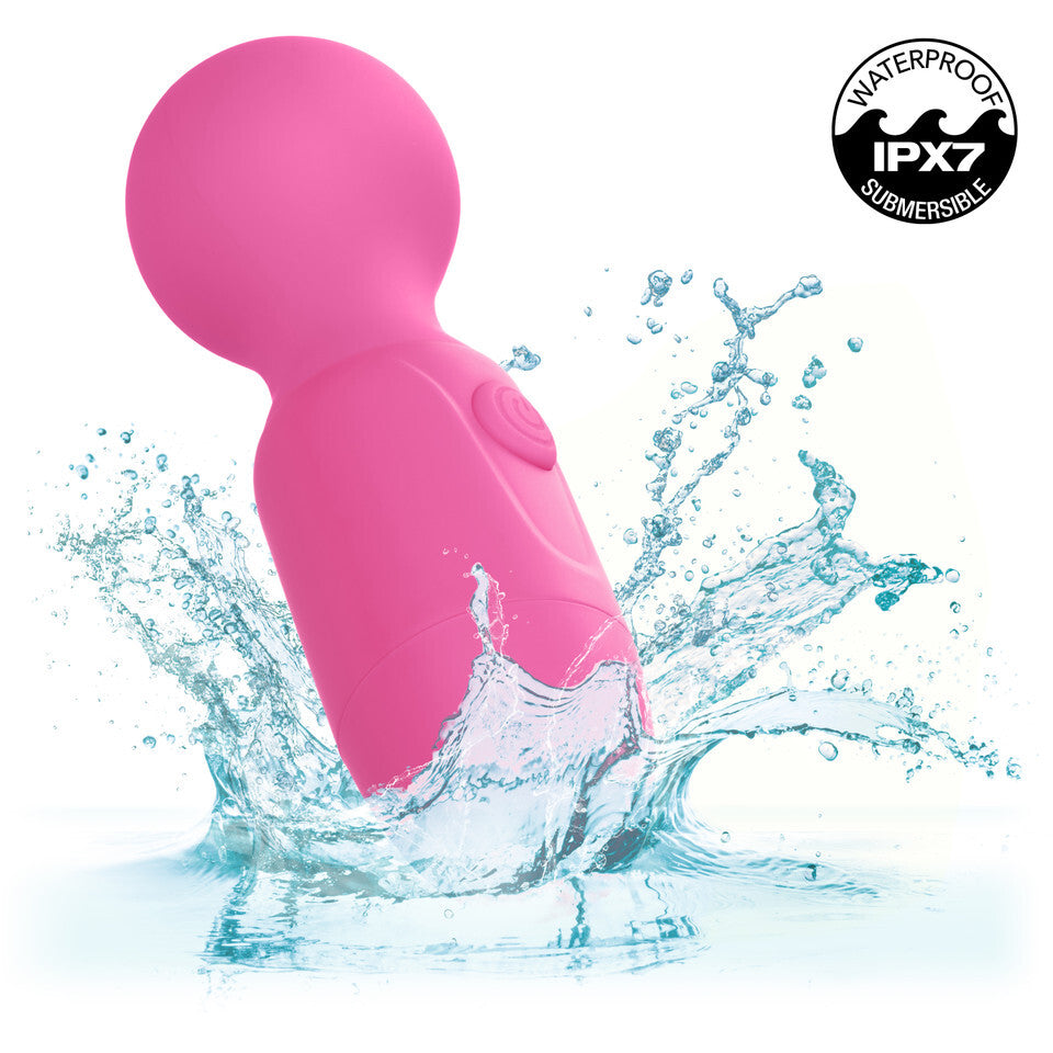 PleasureWave Pink Rechargeable Massager with 10 Functions