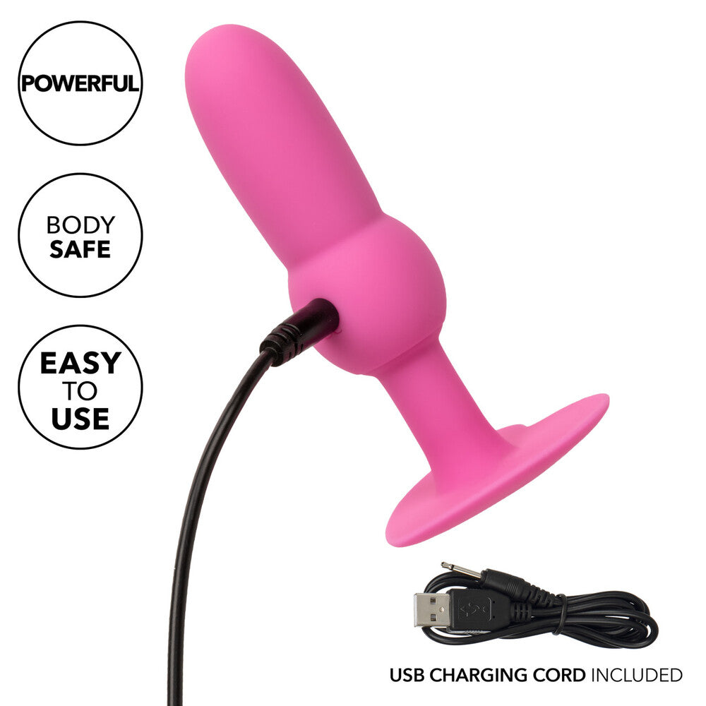 Vibrant Pleasure Purple Beaded Probe with 10 Functions