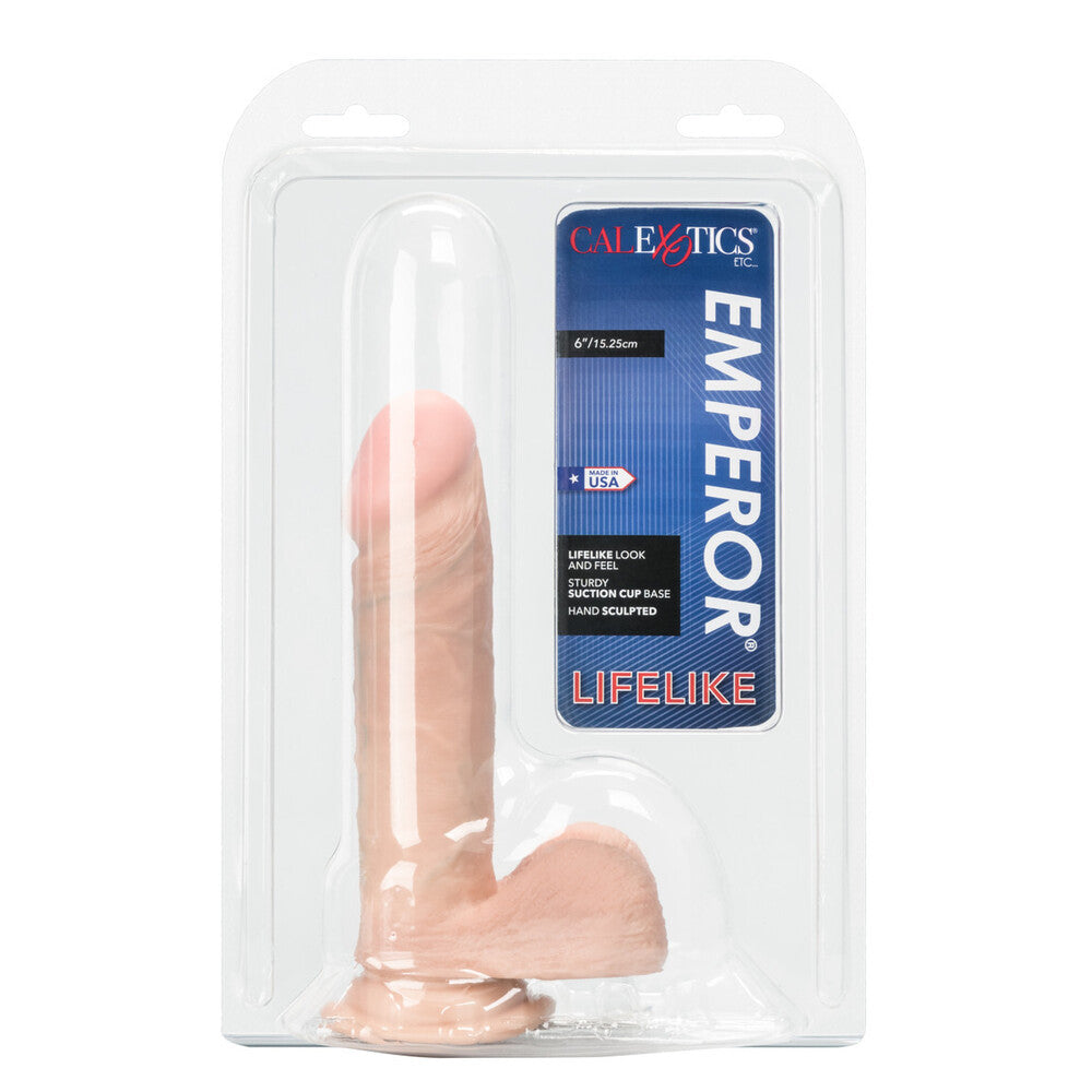Emperor Ivory 6 Inch Realistic Dildo with Suction Cup