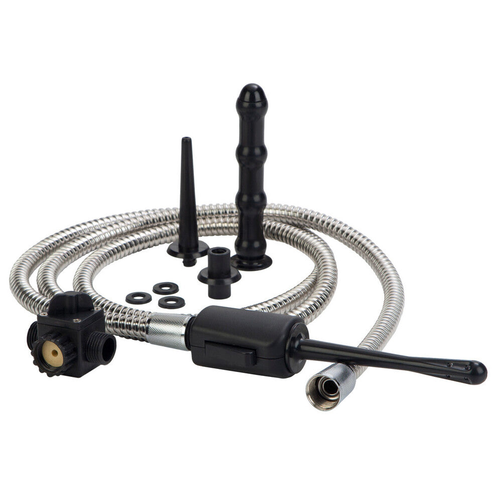 CalExotics Water Works System Douche with Spray Attachments