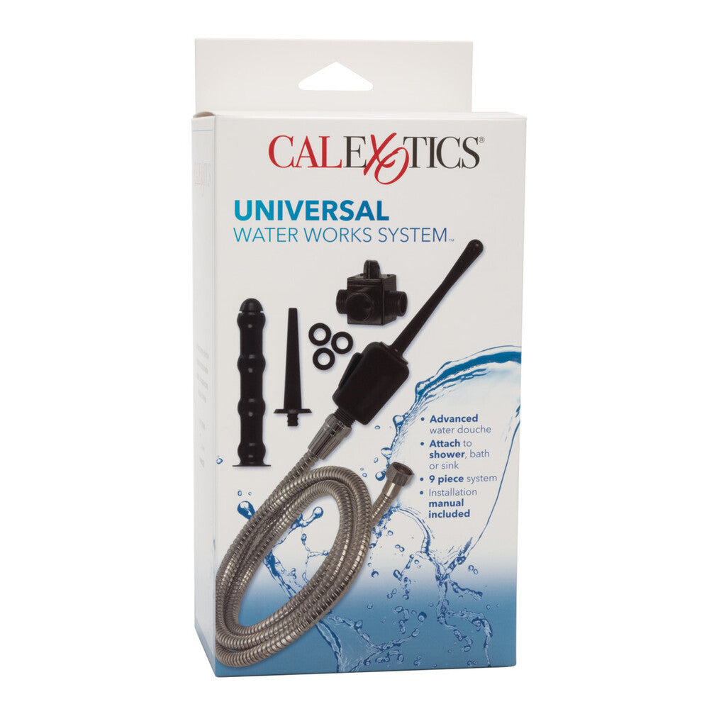 CalExotics Water Works System Douche with Spray Attachments