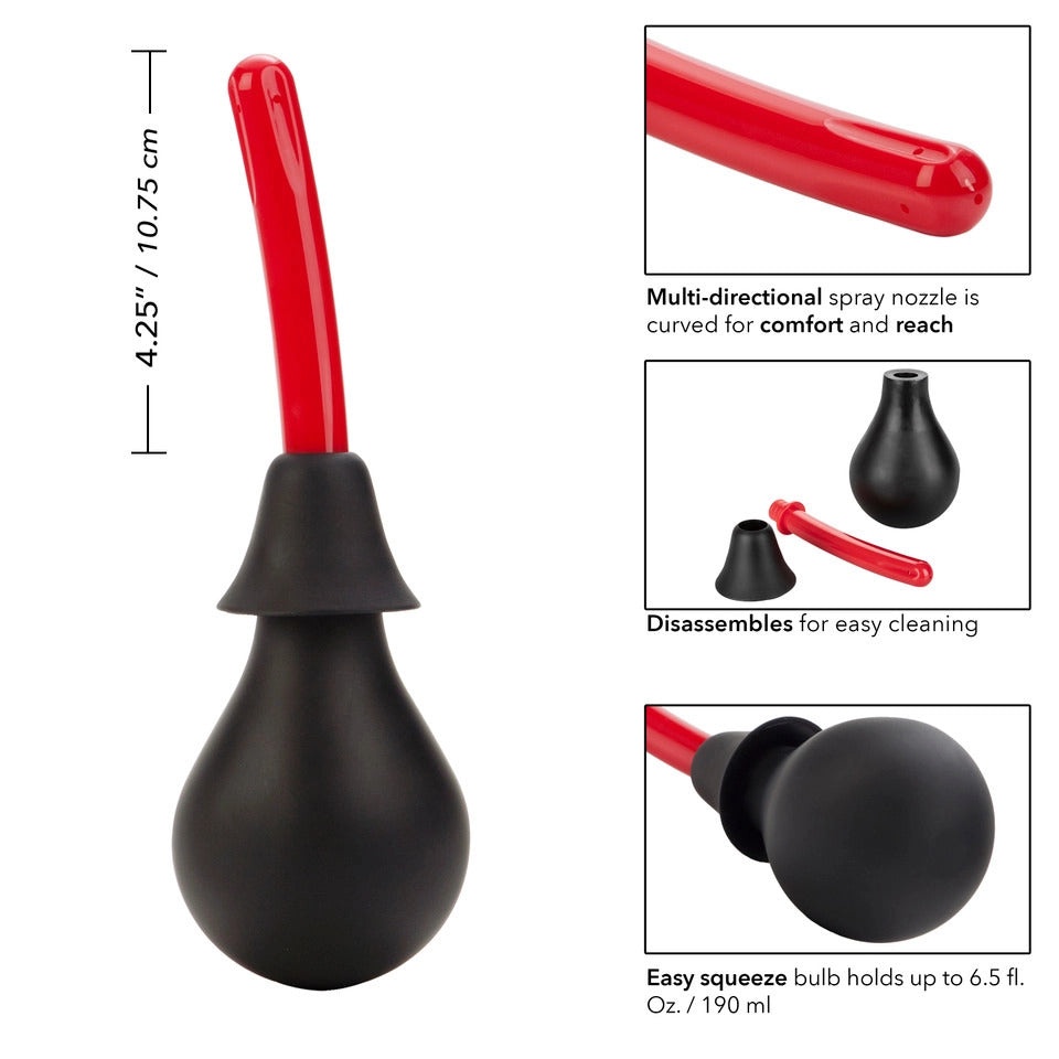 CalExotics Black Ultra Douche with Flexible Bulb