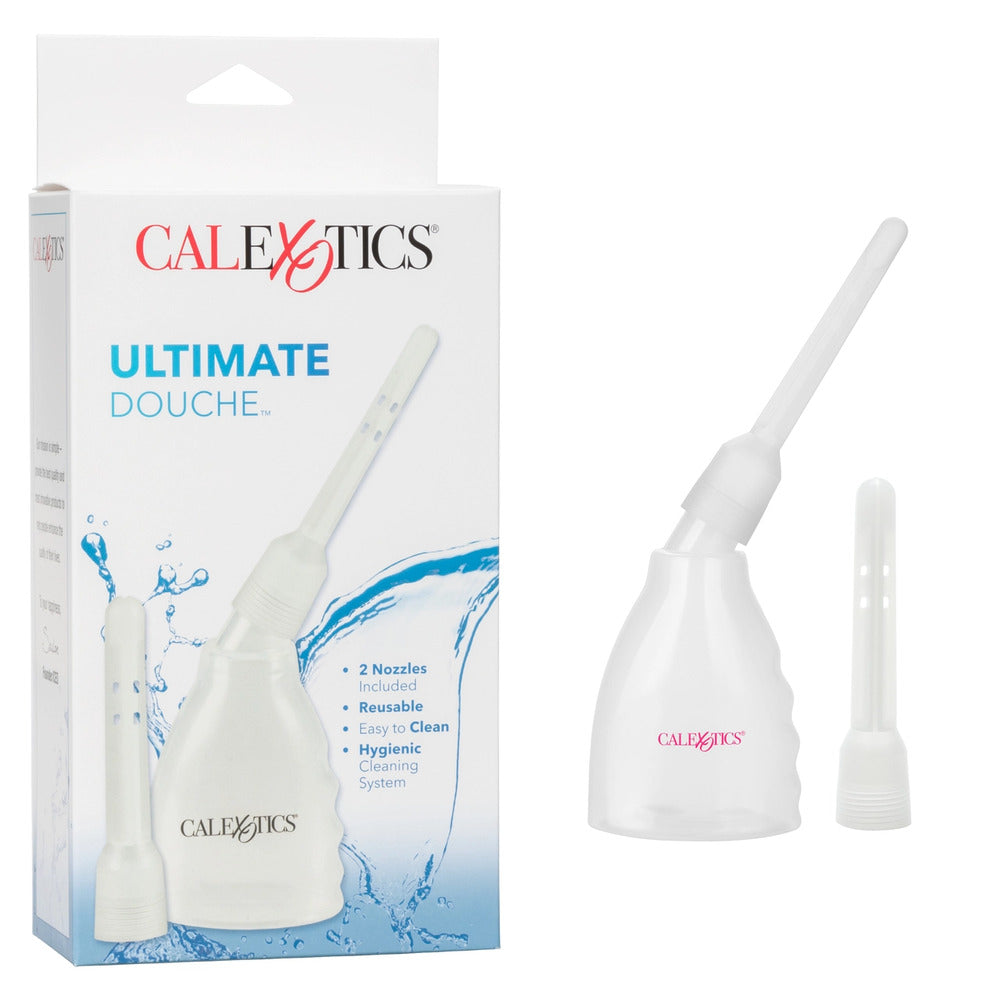 CalExotics Clear Ultimate Douche with Attachments