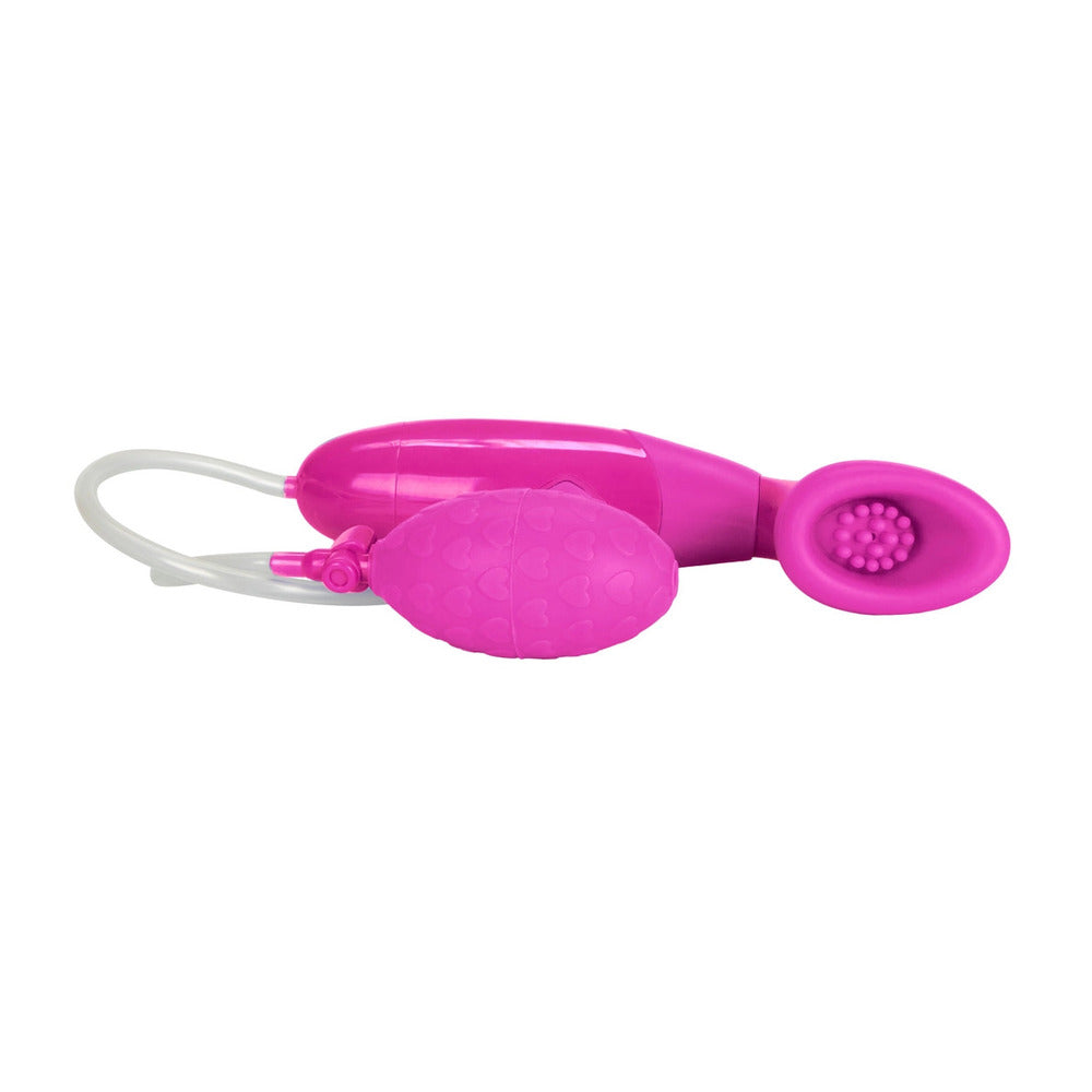 PleasureWave Pink Waterproof Silicone Clitoral Pump