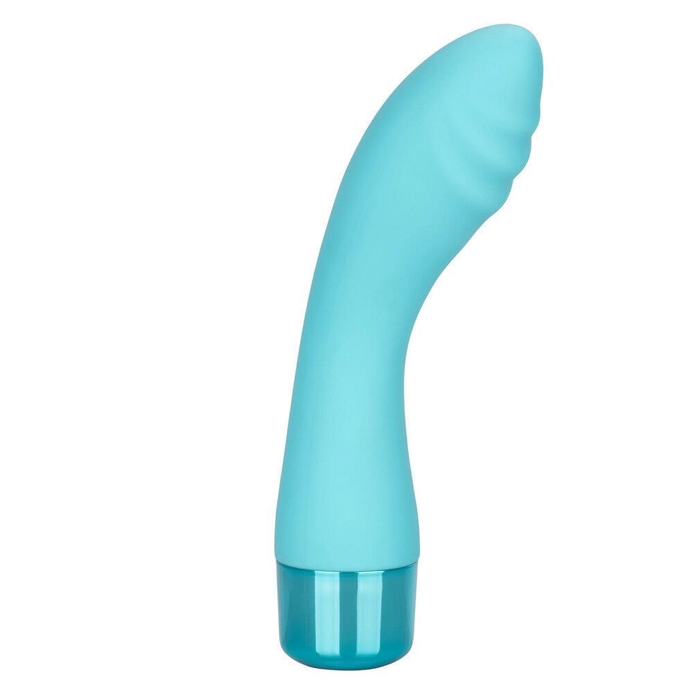 Eden Blue Ripple G-Spot Silicone Vibrator with 10 Functions