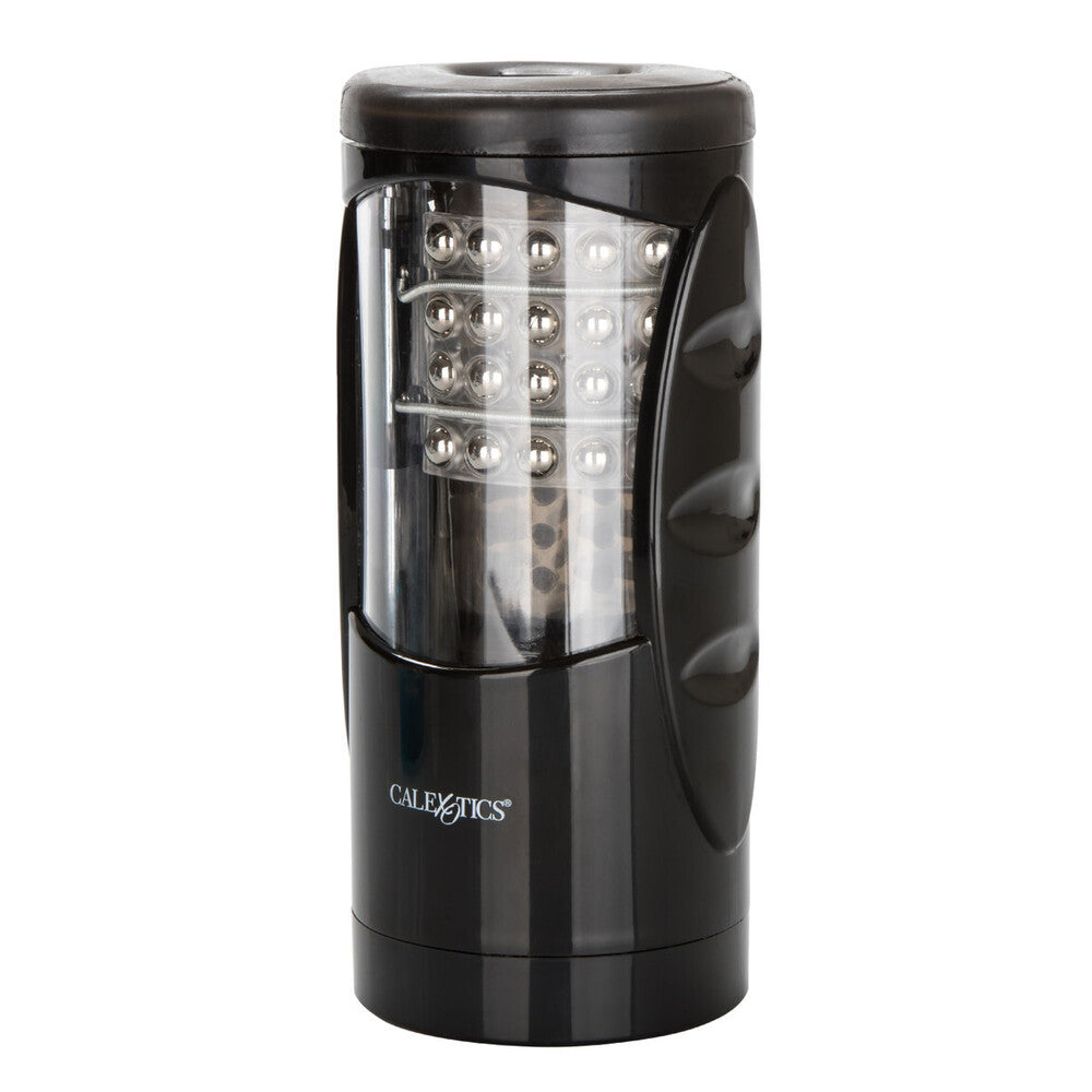Optimum Series Black Ultimate Power Stroker with 7 Vibrations